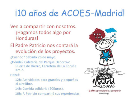 Encuentro con el Padre Patricio - Mayo 2012 - 10 a�os de Acoes Madrid
